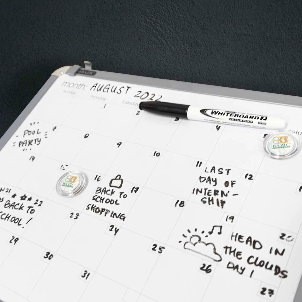 WuGenerals Weekly Mission Board – Dry Erase Task Board for Focus & Productivity