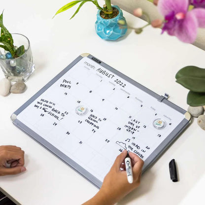 WuGenerals Weekly Mission Board – Dry Erase Task Board for Focus & Productivity