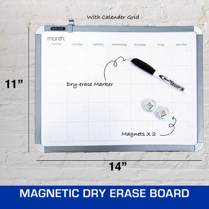 WuGenerals Weekly Mission Board – Dry Erase Task Board for Focus & Productivity